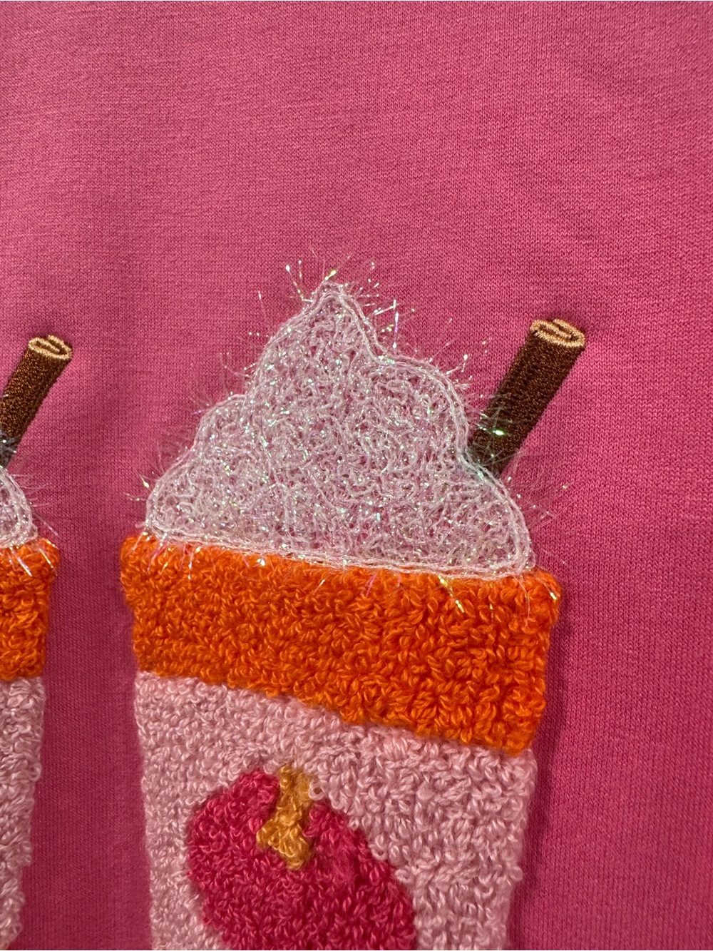 NWT Mary Square Pumpkin Spice Latte Sweatshirt - Picture 6 of 11